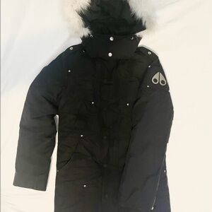 Moose Knuckles Black Jacket